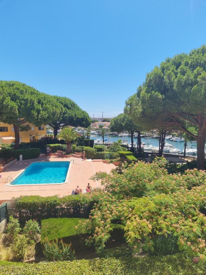 Cap Capistol Studio Le Cap D'Agde Vue Port Exterior foto